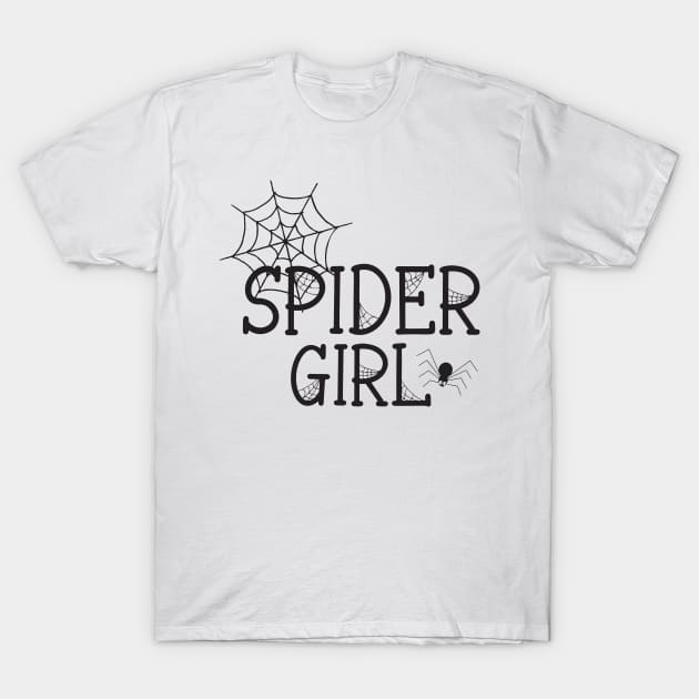 Spider Girl T-Shirt by BunnyCreative